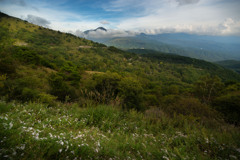 山から