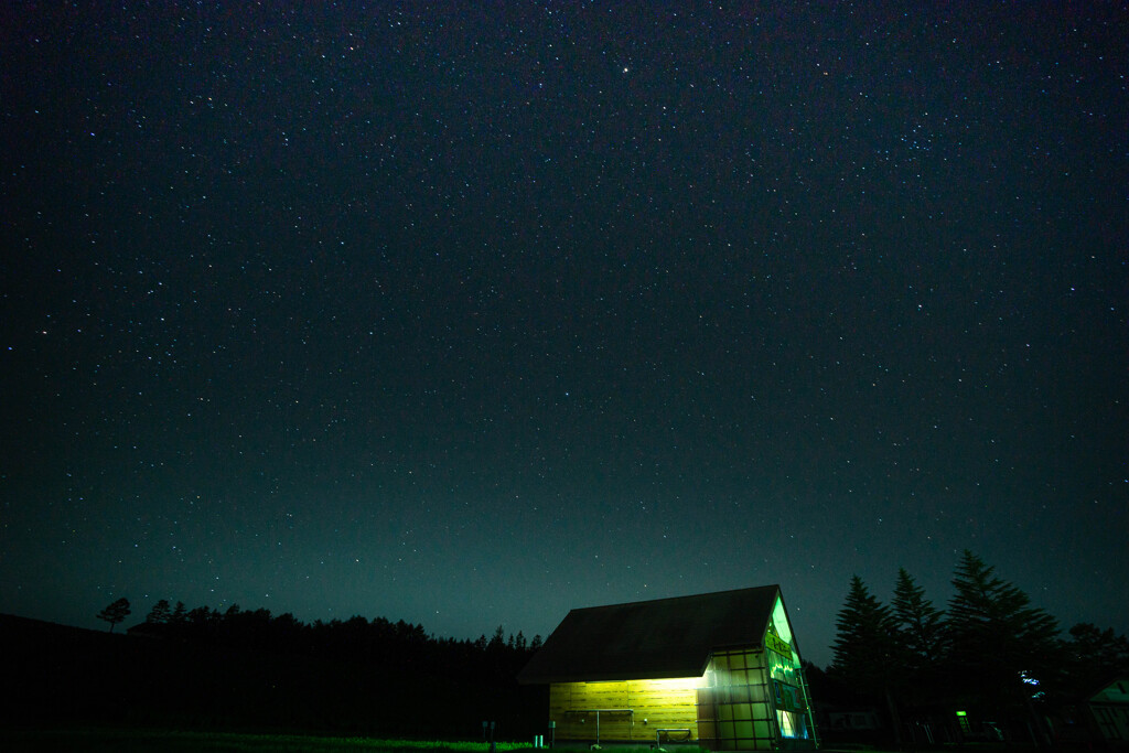 高原の夜