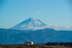 河原から富士