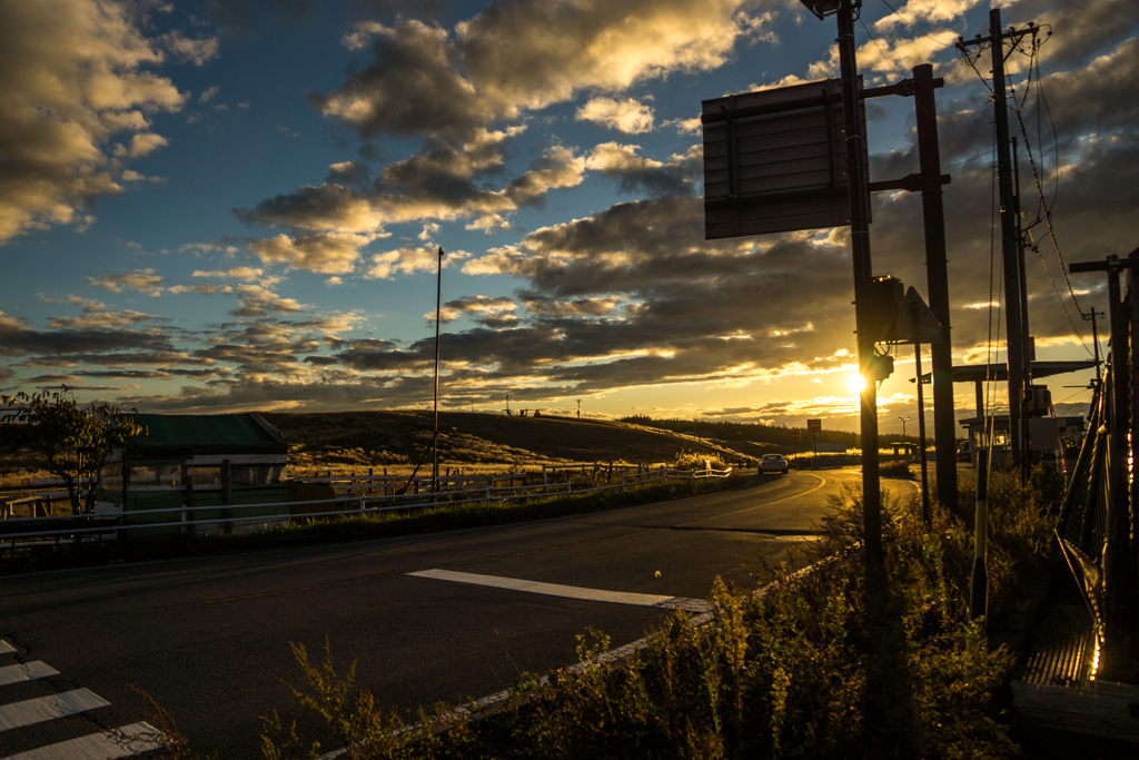 夕焼けドライブ