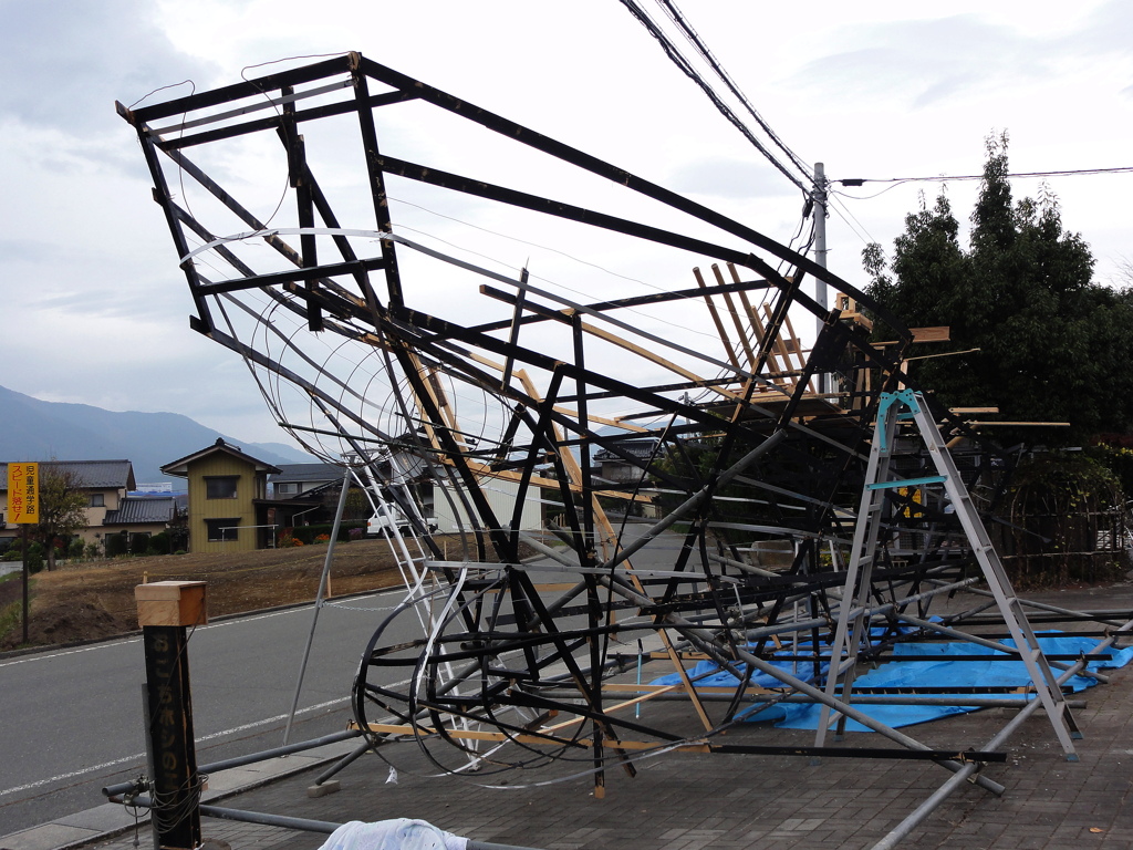 11月5日　未だ建造中のヤマト