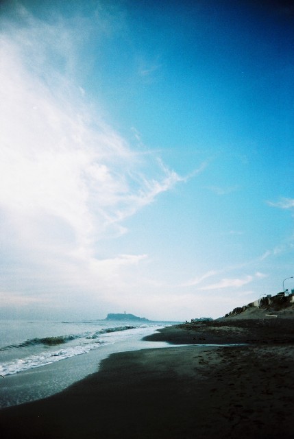 七里ヶ浜の空