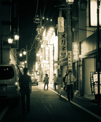 Jiyugaoka at Night #13