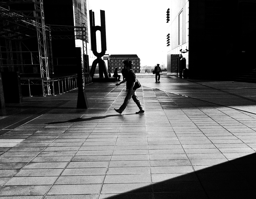 Walking on the Landing