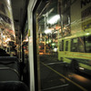 夜のバス