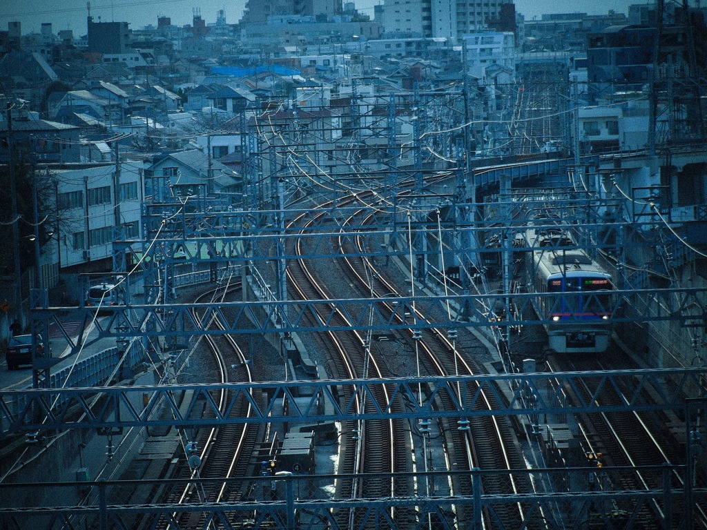 Railways in Blue