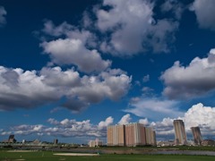 夏空：雲の競演