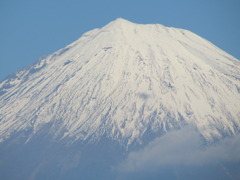 富士山のアップ