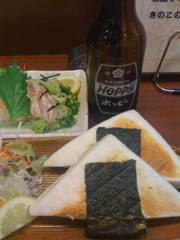 居酒屋で一人飲み