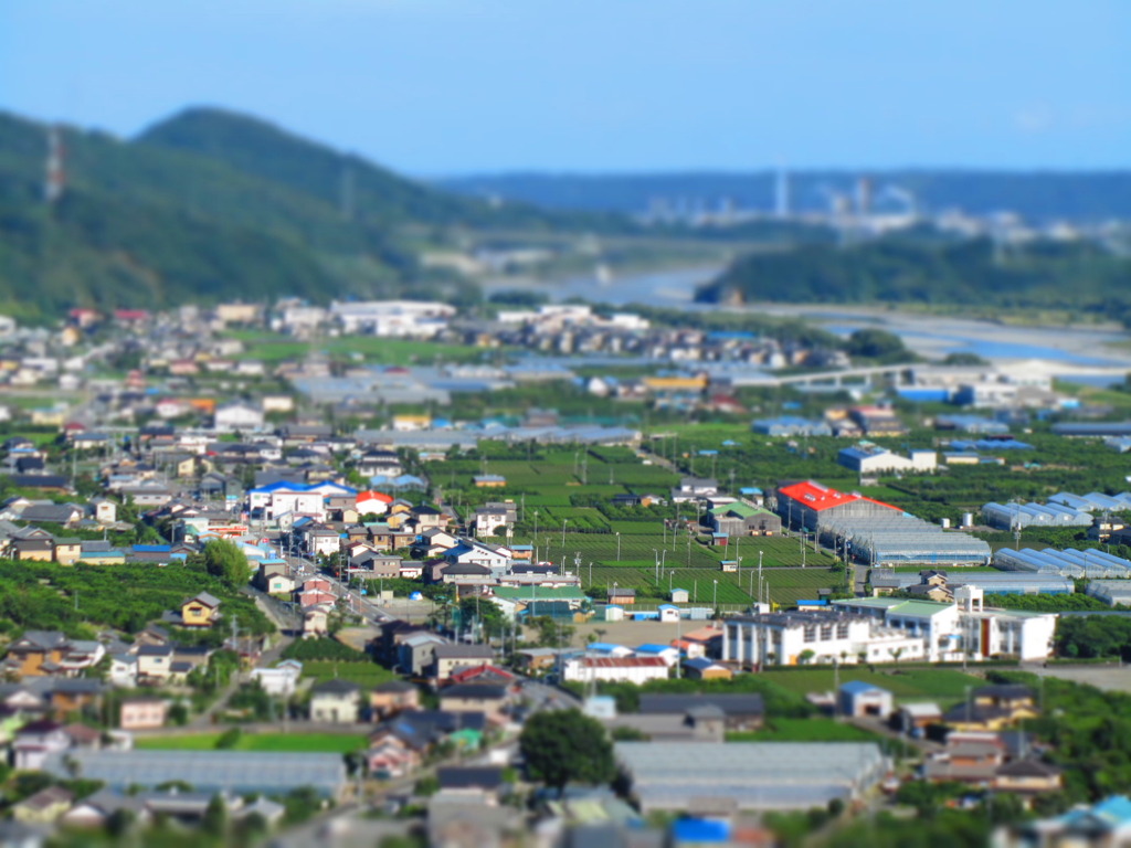 ミニチュア写真（島田市）