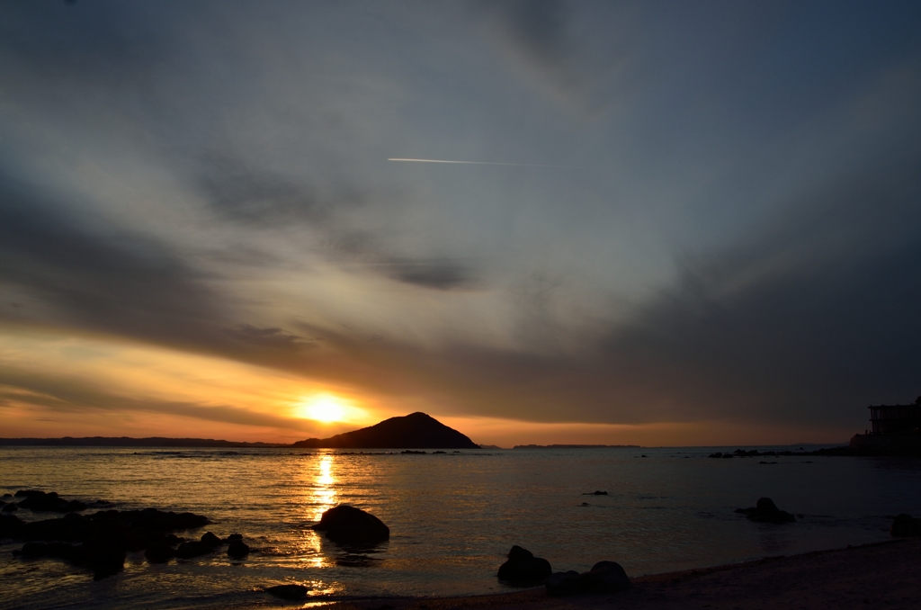 福の浦～夕景