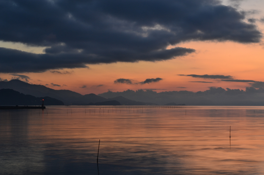 夕焼け？薄暮？