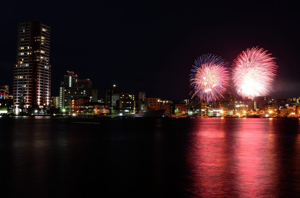 夏の夜空に～花火