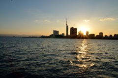 百道浜～朝景