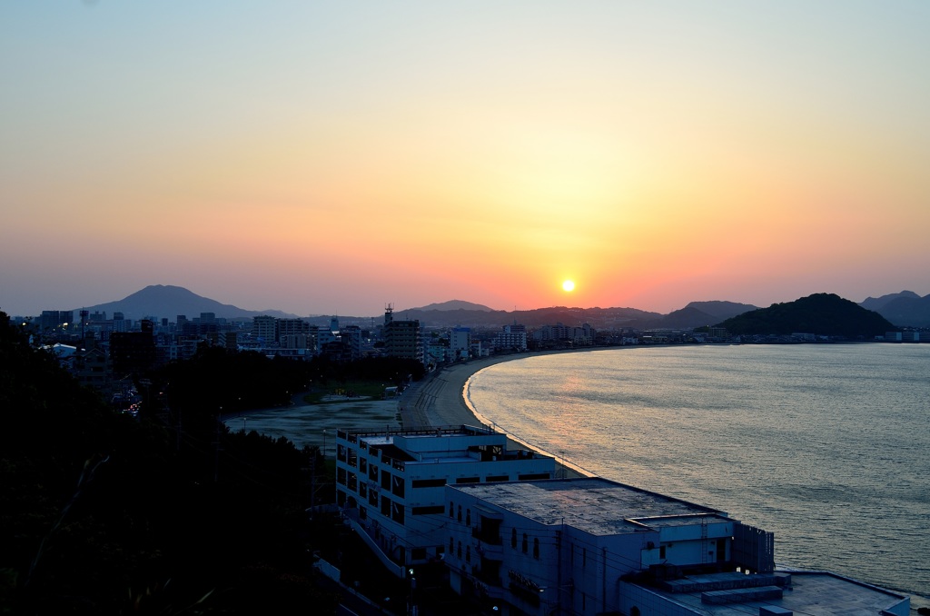 今日の夕陽～
