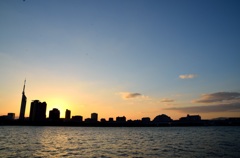 百道浜～朝景