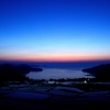 夜の棚田