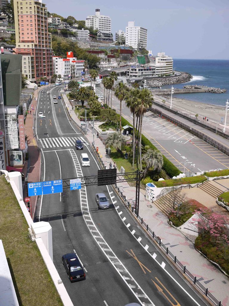 熱海の街道