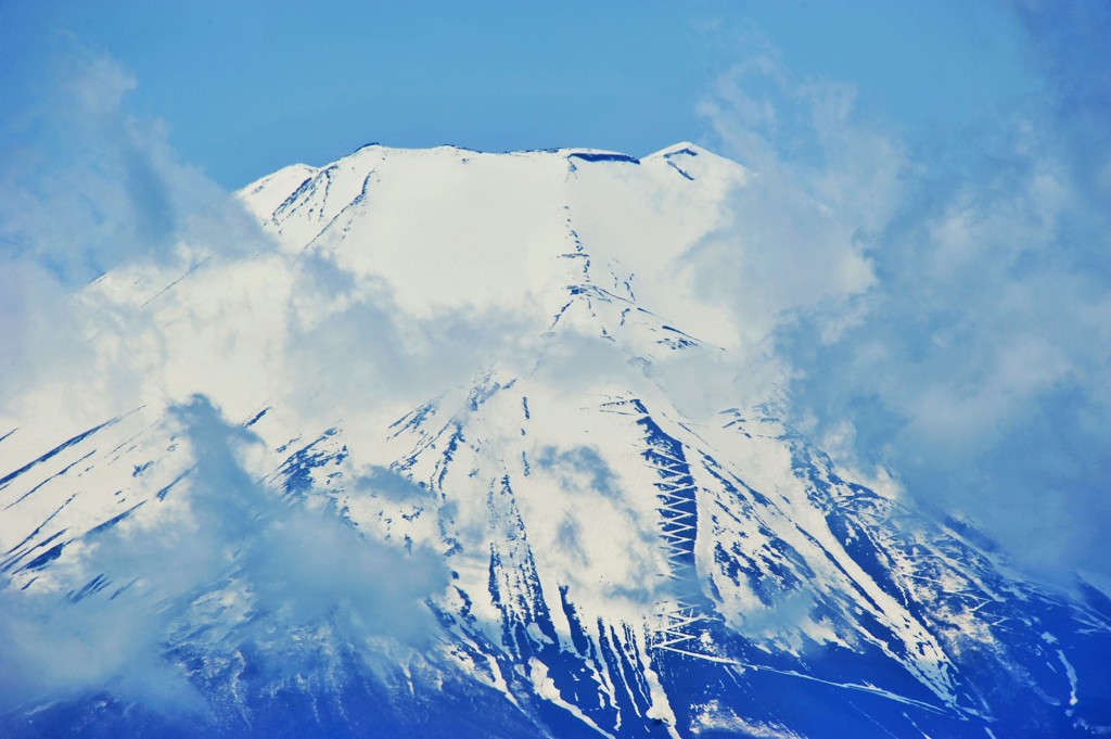 White & Blue Mountain