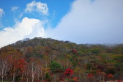 赤城山小沼の紅葉