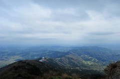 女体山より霞ヶ浦方面をのぞむ