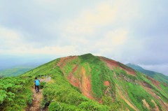 八甲田山　赤倉岳への稜線