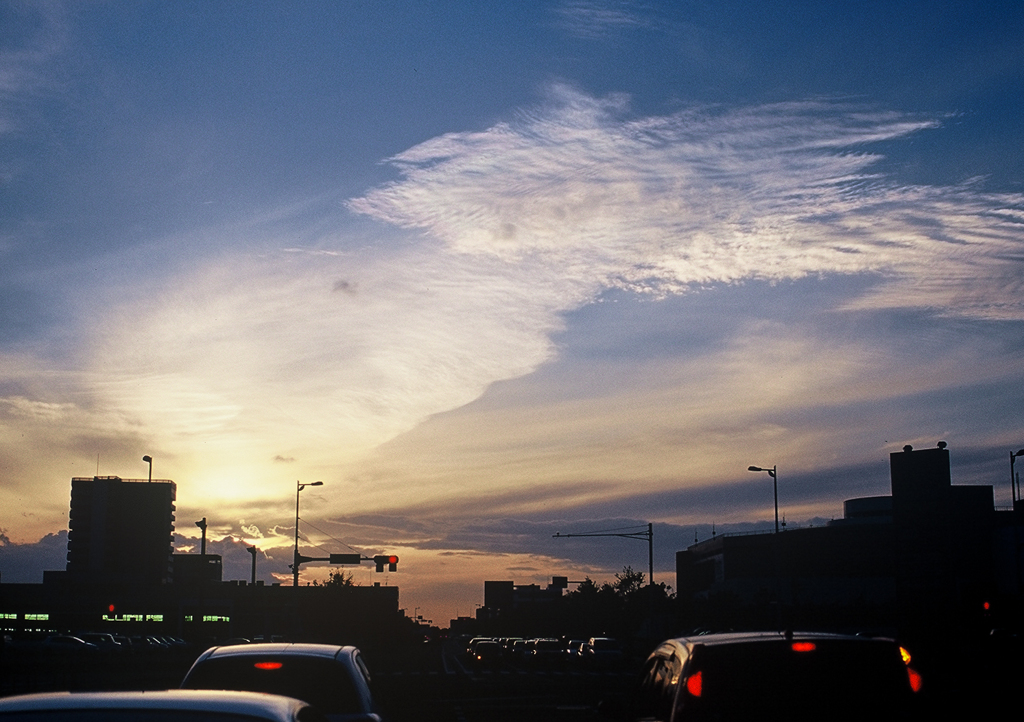 dusk traffic