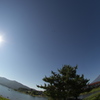 富士山と太陽