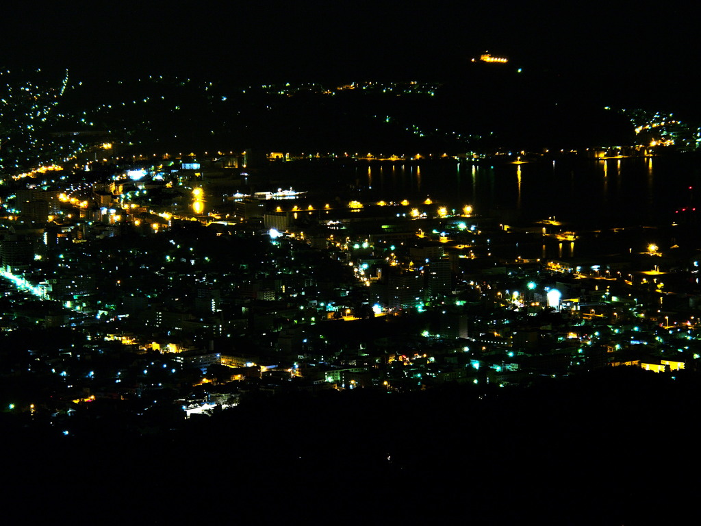 Harbor Mid-Night Otaru