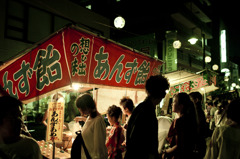 レトロな屋台