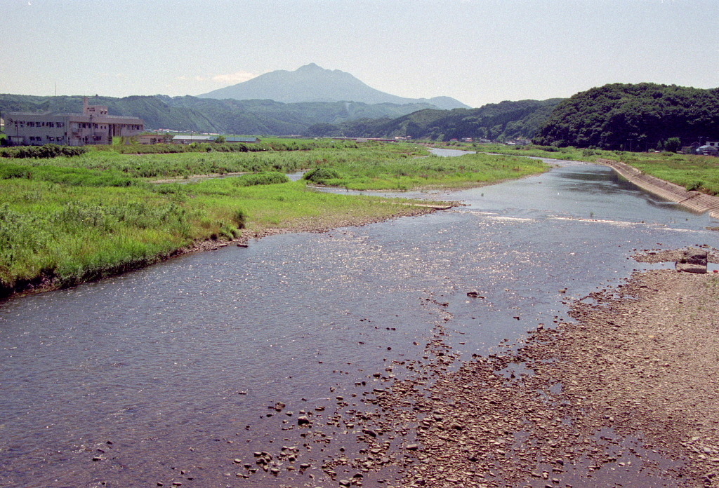 岩木山と赤石川