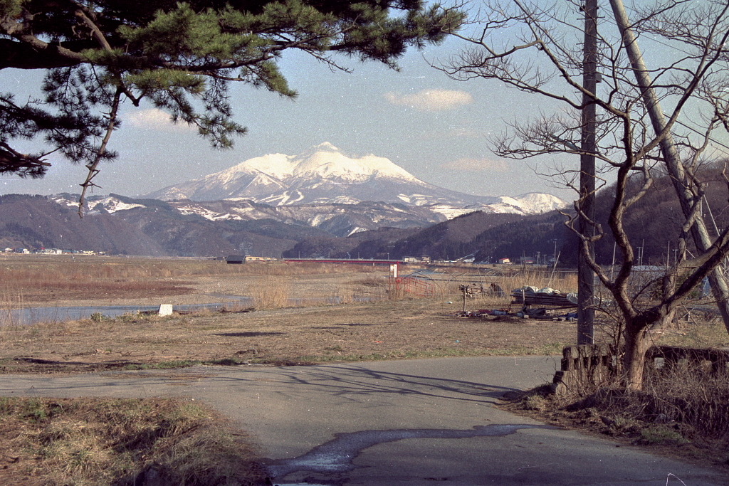 冬の岩木山　1994.3.30