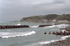 家の裏の浜辺　1994.9.16