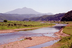 岩木山と赤石川②