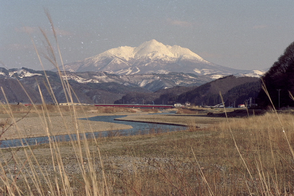 赤石川の上流　1994.3.30