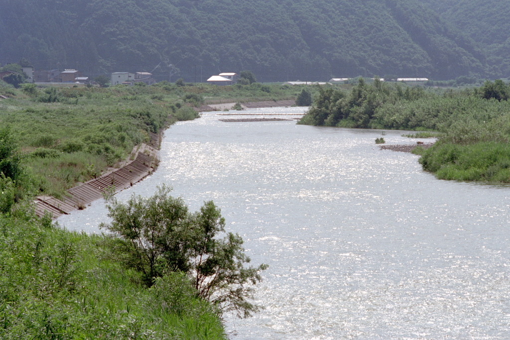 赤石川　1995.8