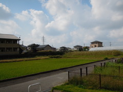 屋外でズーム試写－１