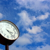 青空と時計