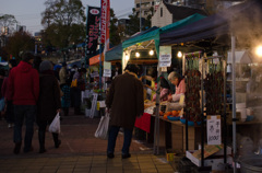 備前岡山京橋朝市で