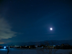 窓からの星空