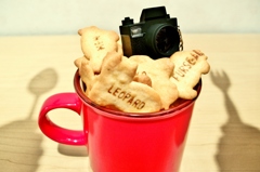 Cup,Cookies,and Camera
