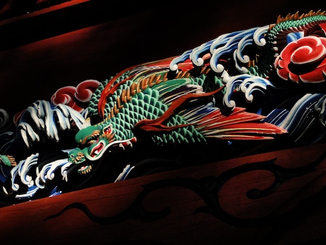 -龍-干支にちなんで2/11（妙本寺二天門右）
