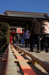 新春の鶴岡八幡宮〜祈りへ向かって〜