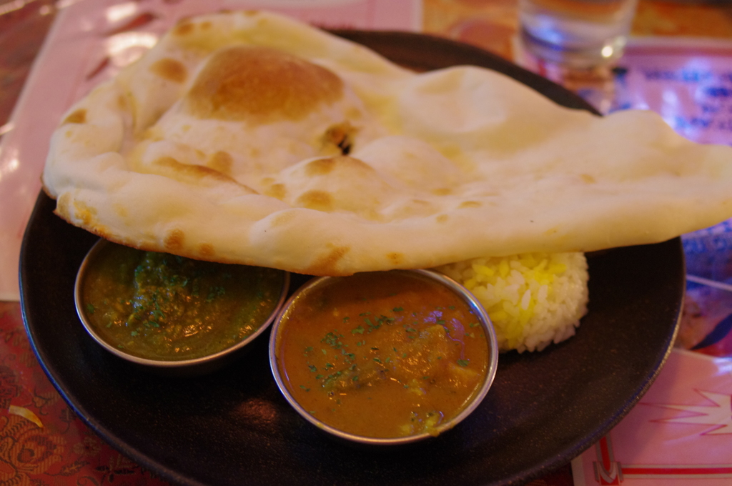 ラジャというインド料理屋800円ランチ２