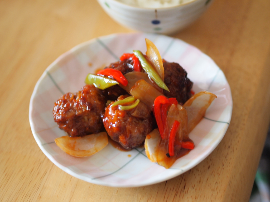 実家の昼ごはん。