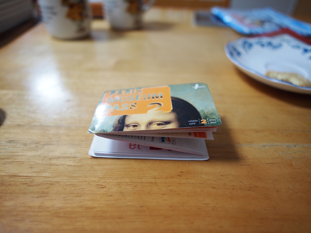 巴里のミュージアムチケ