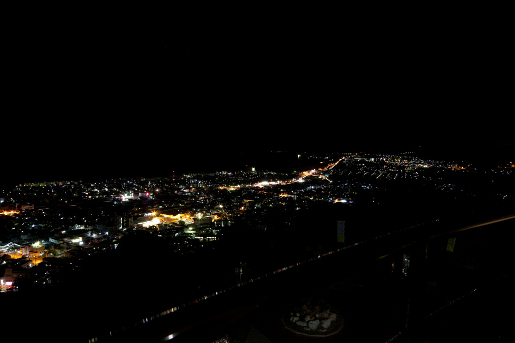 延岡、愛宕山の夜景、其の伍