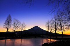 冷朝の富士