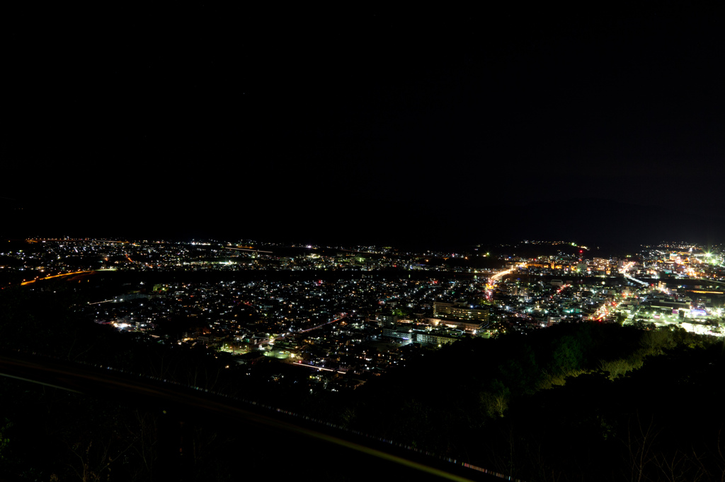 延岡、愛宕山の夜景、其の壱