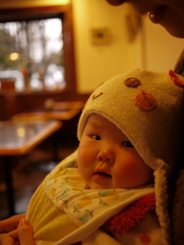 行きつけの喫茶店にて
